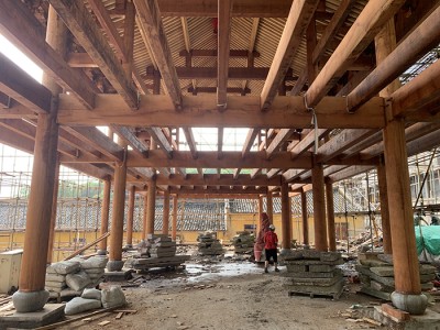 仿古建筑裝修行家，精湛工藝還原歷史建筑神韻