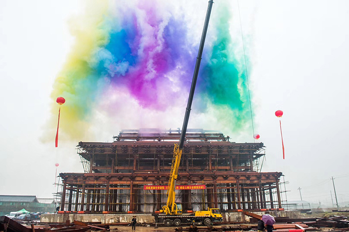 古建筑設計與現(xiàn)代公司建筑的布局融合  第14張